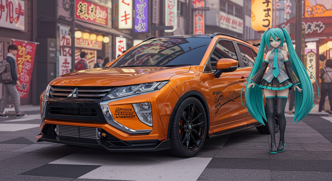 初音ミクとエクリプスクロス | の人気AIイラスト・グラビア