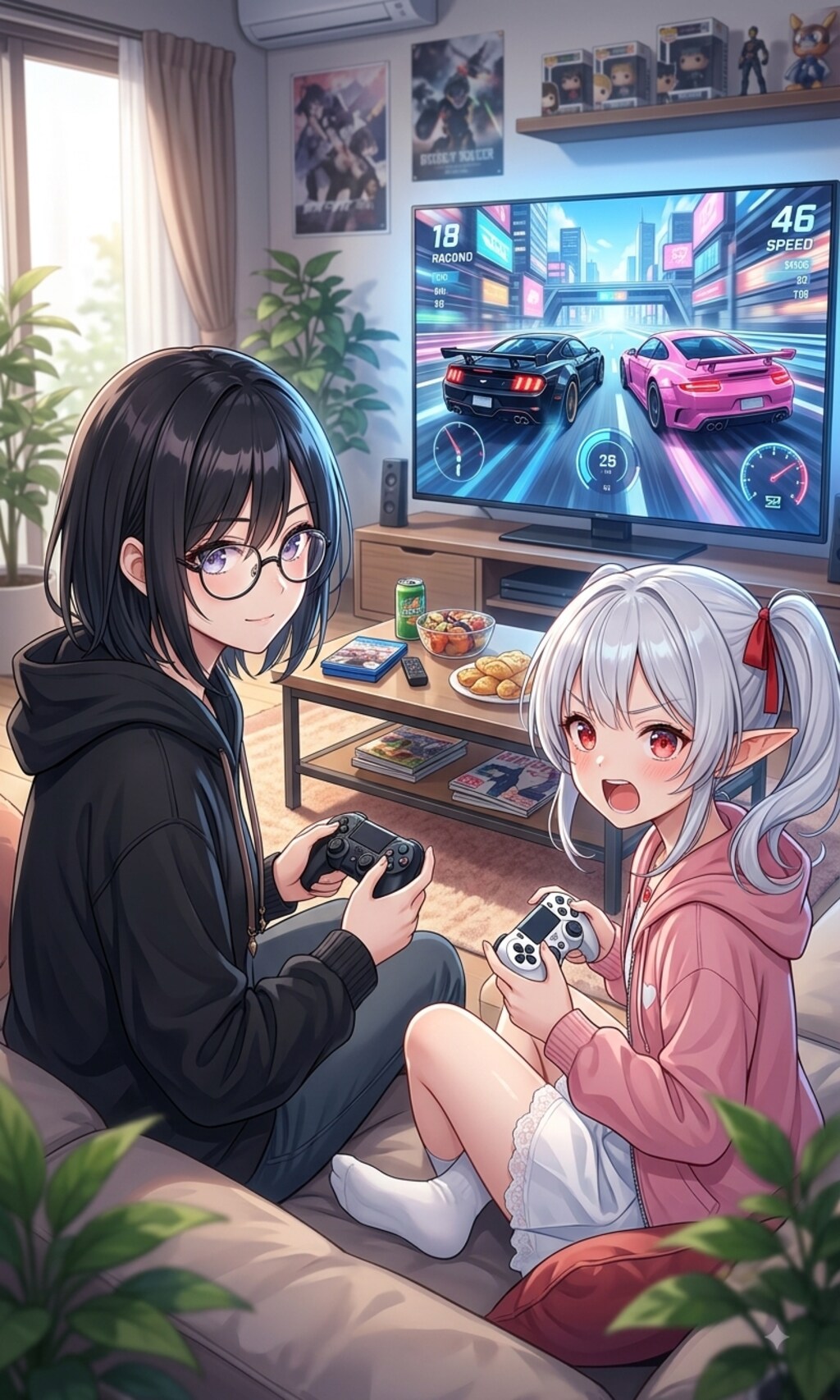 dodo_さんの戸隠すみれさんとシロネさん