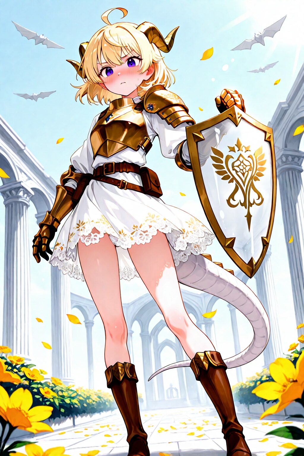 🐲 ドラゴニア・ユニオン：リッツ付専属従者（兼・伴侶） 「黄金の小鳥」 マーシェ（Marche）