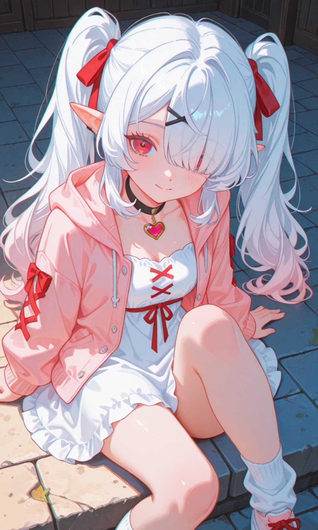 いつもと雰囲気の違うシロネさん