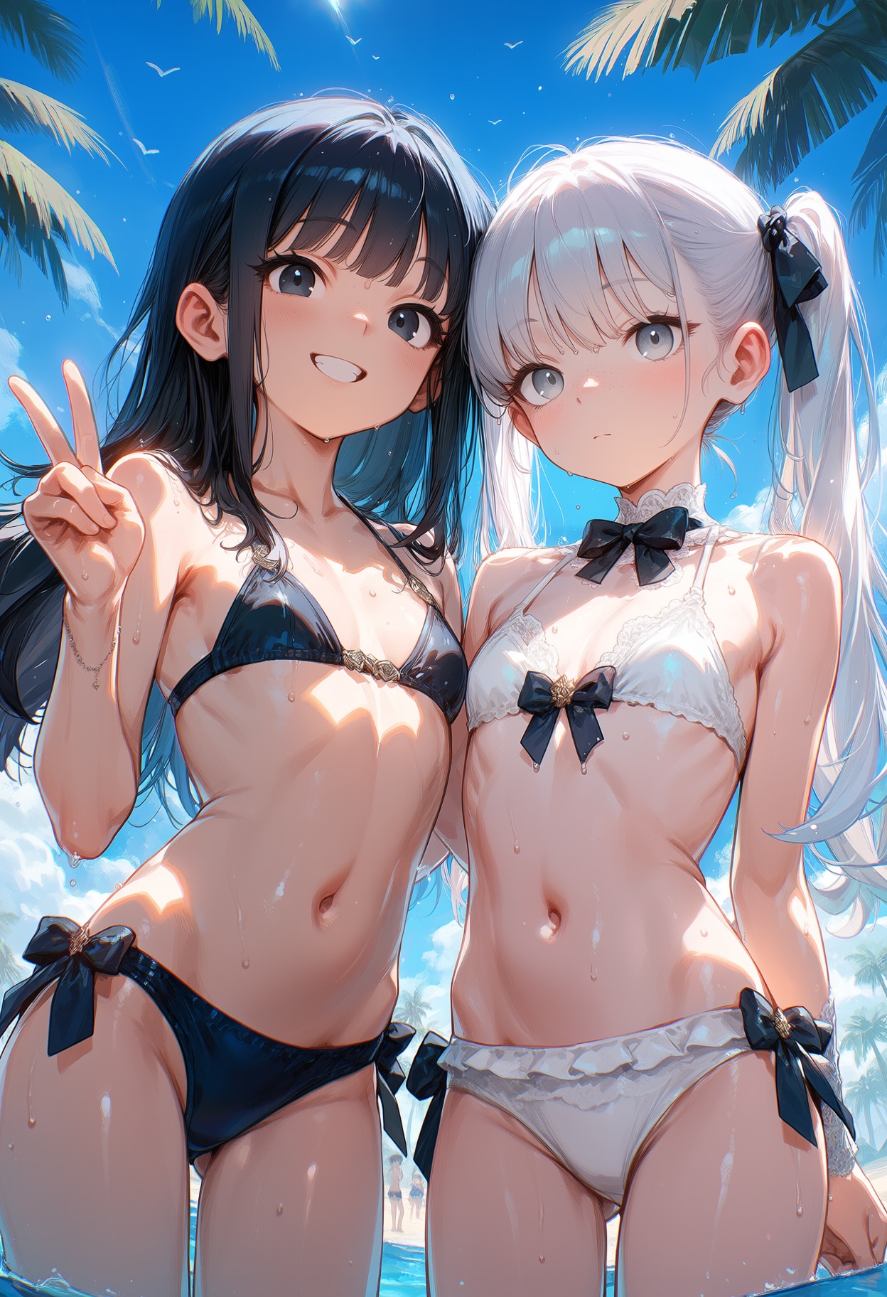Animaで春香とエレーナ