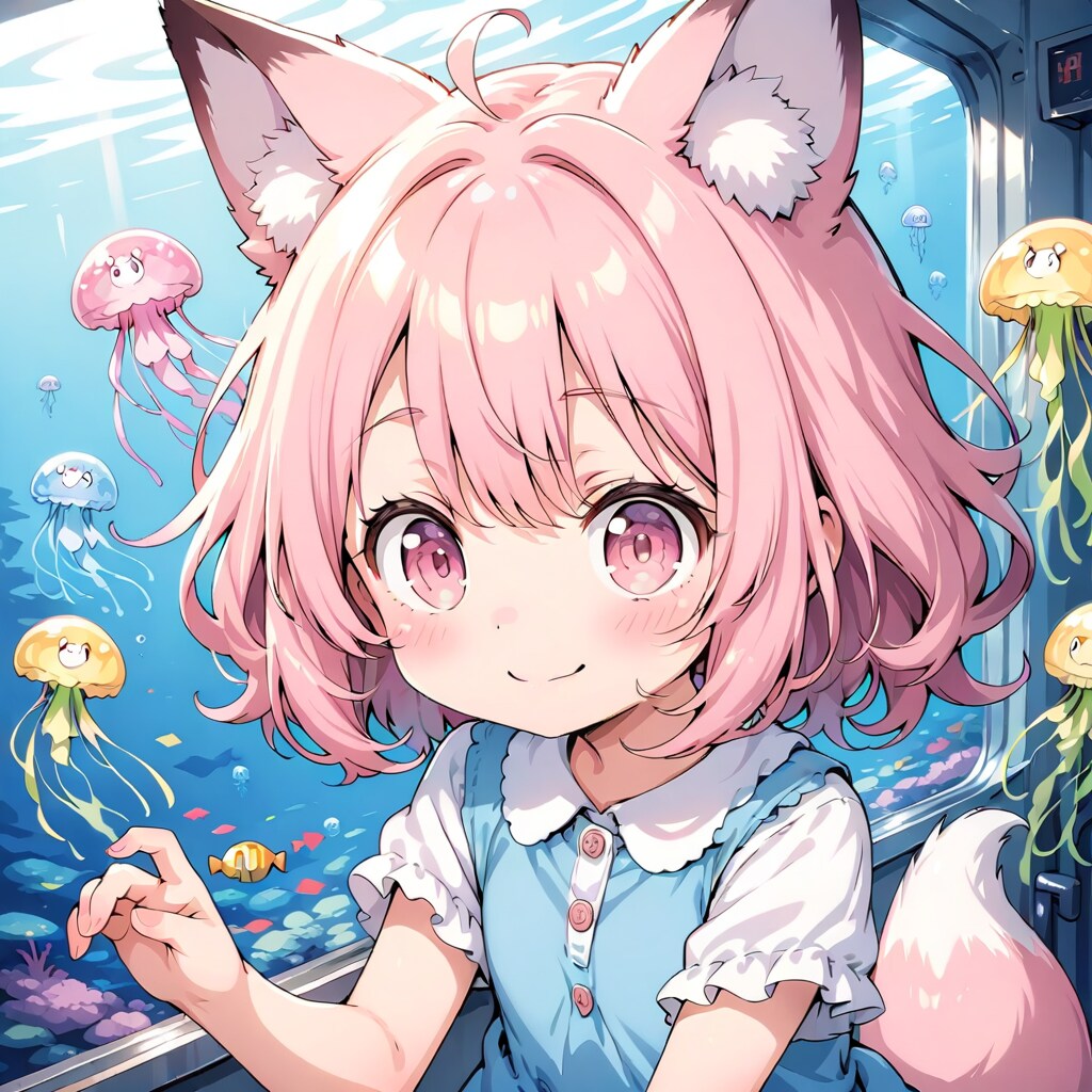 クラゲとみなきちゃん | の人気AIイラスト・グラビア