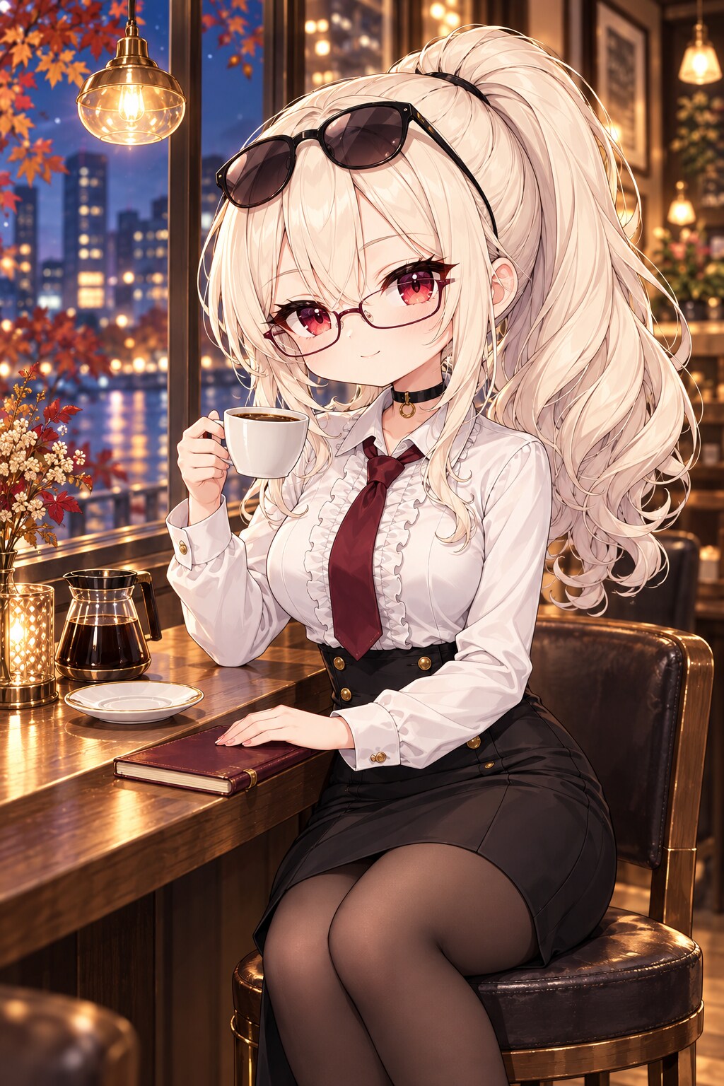 手帳を閉じたら、珈琲を。