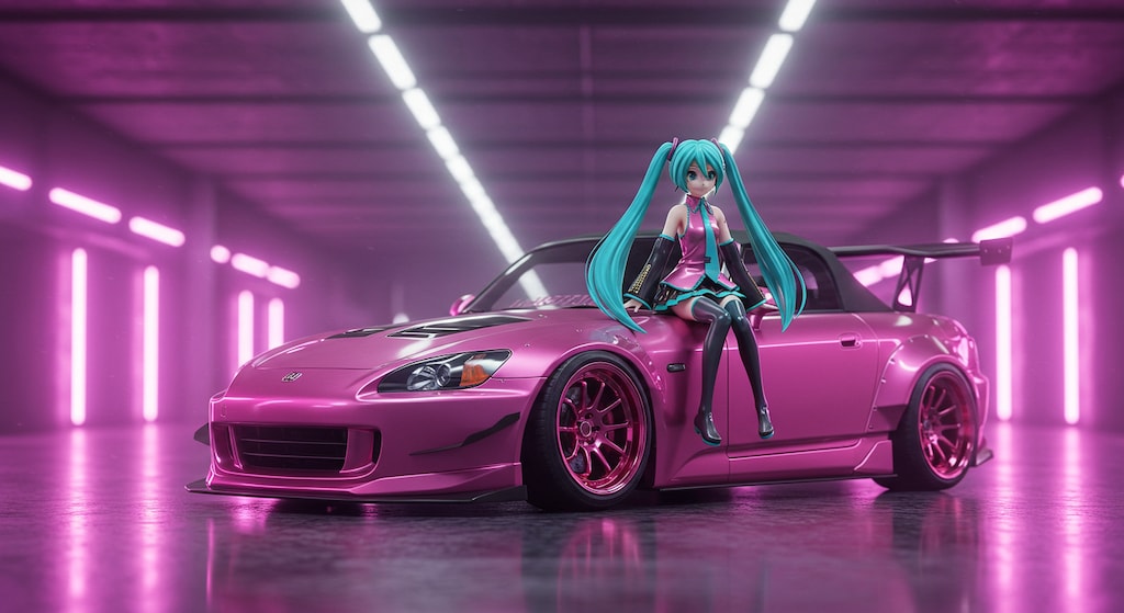 初音ミクとS2000