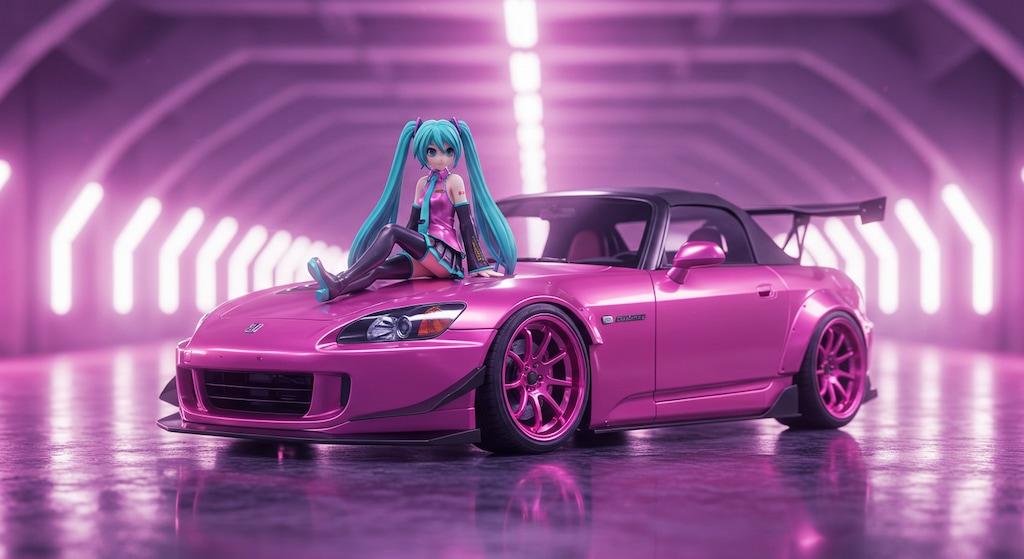 初音ミクとS2000