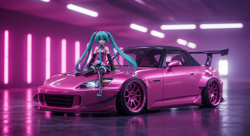 初音ミクとS2000