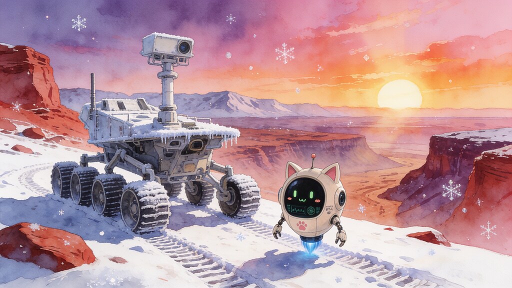 極寒の火星