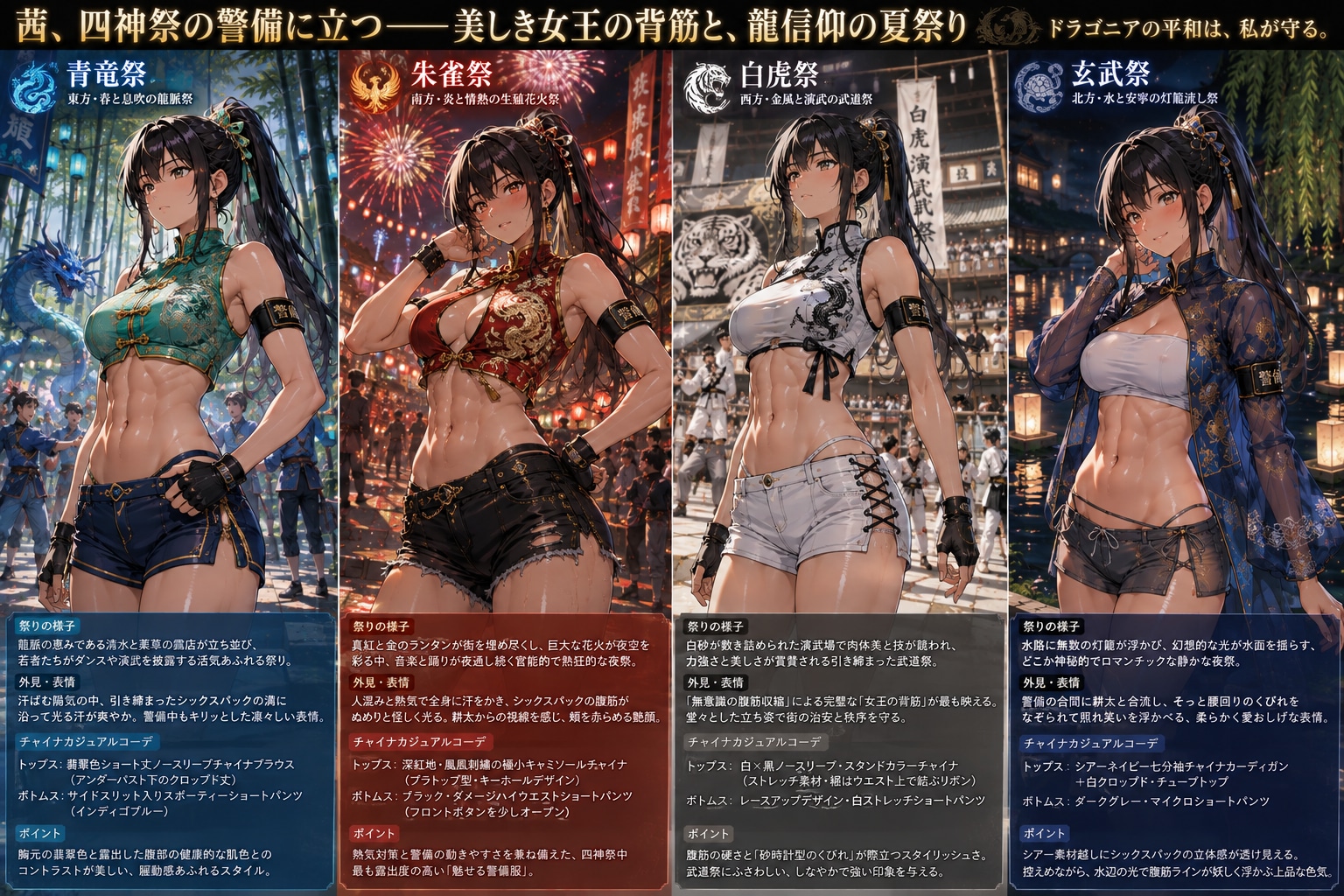 🎆夏祭りの警備