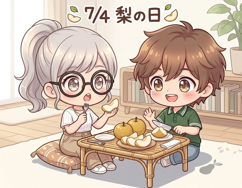 今日は「梨の日」