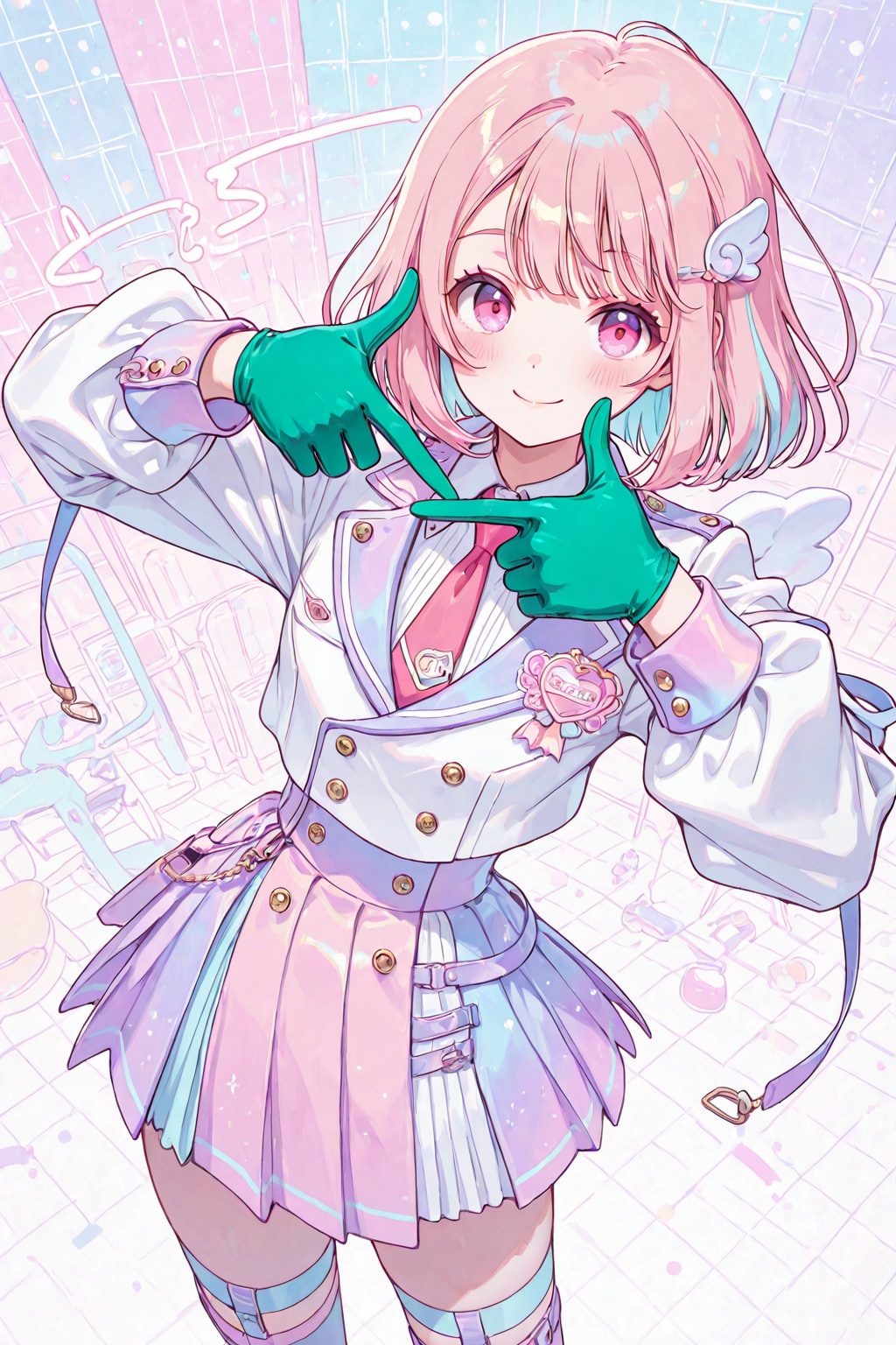 ピンク髪ちゃん