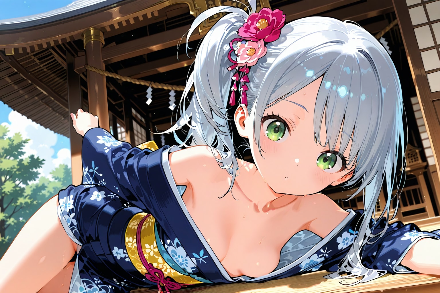 銀髪ちゃん