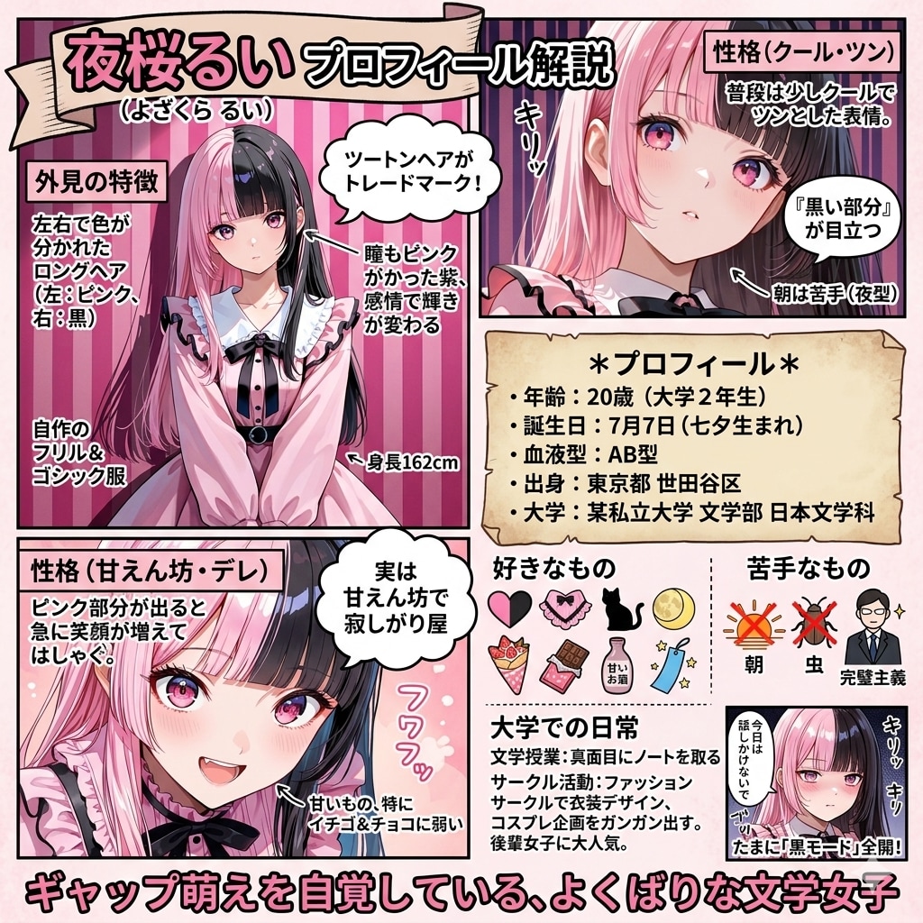 夜桜るいプロフィール