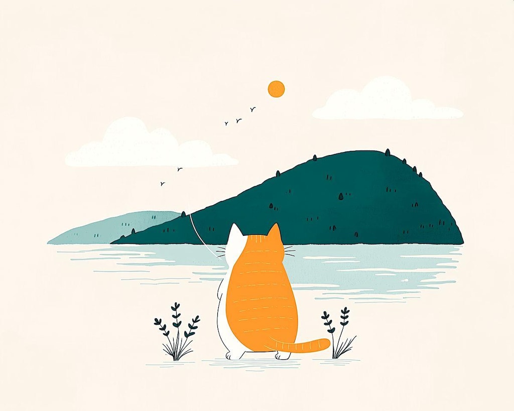 旅する子猫