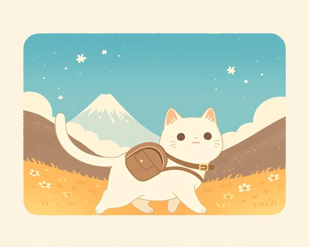 旅する子猫