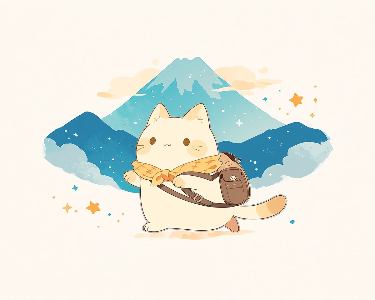 旅する子猫 | の人気AIイラスト・グラビア