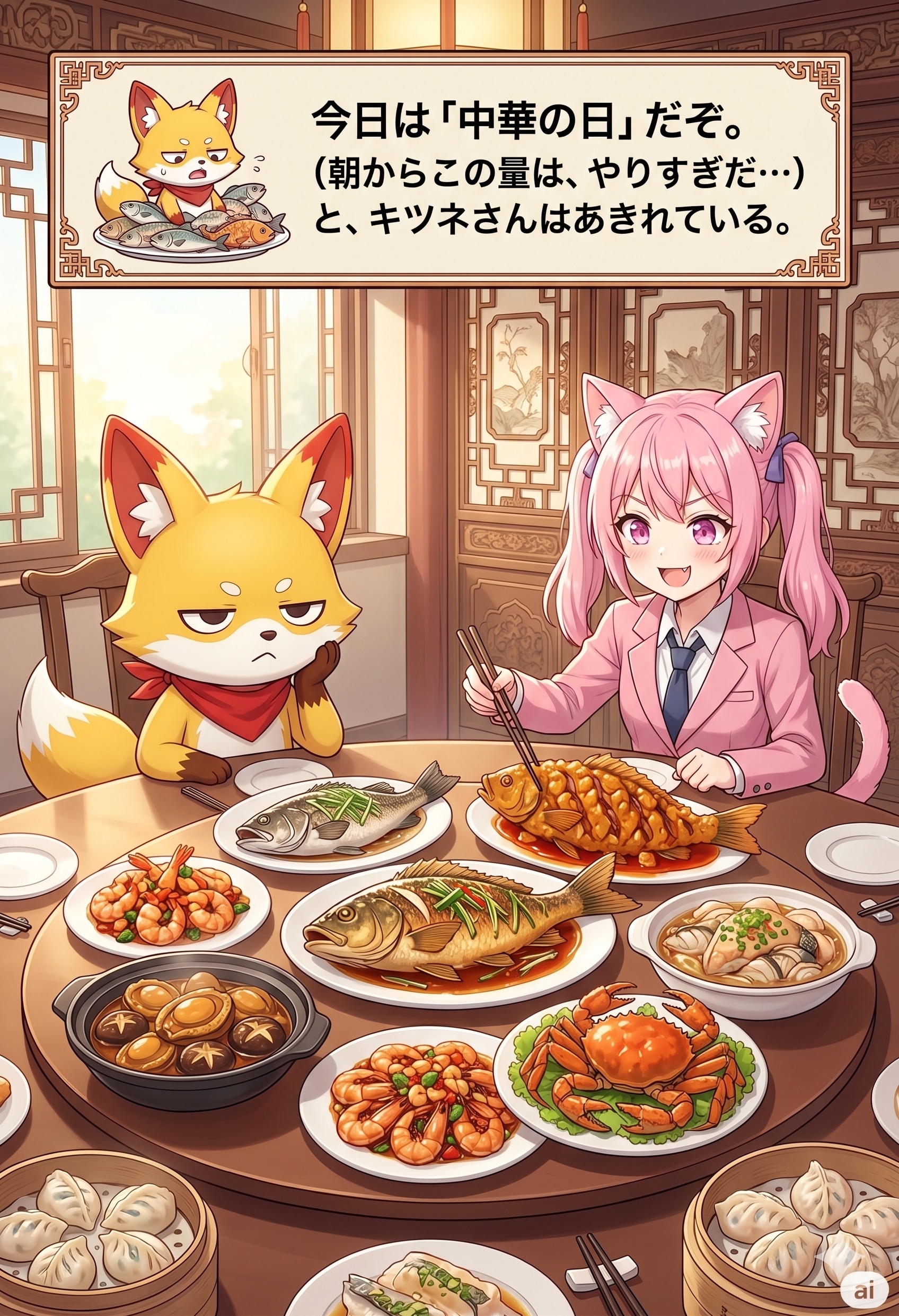 中華の日（毎月15日） | の人気AIイラスト・グラビア