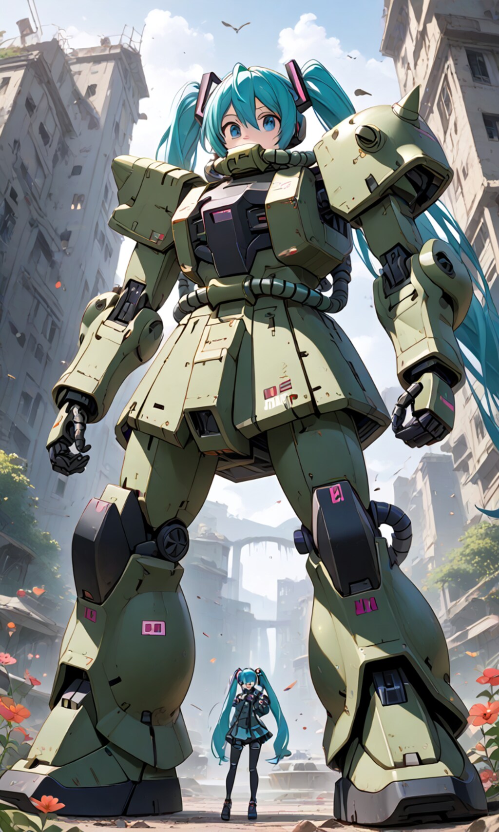 ミクとザク