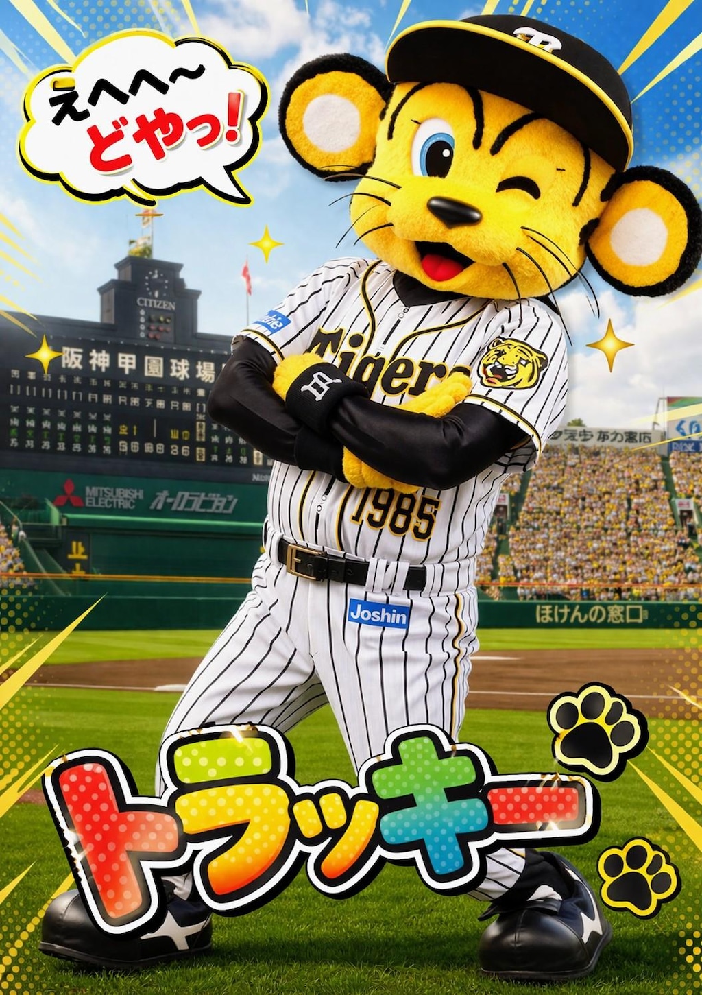 リアル懐かしプロ野球マスコット【阪神タイガース】
