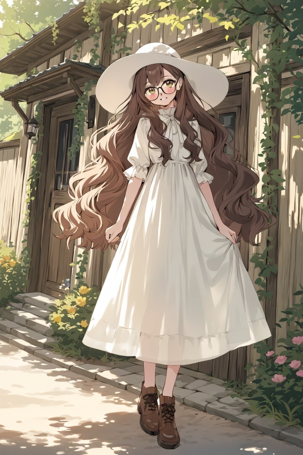 お嬢様コーデ