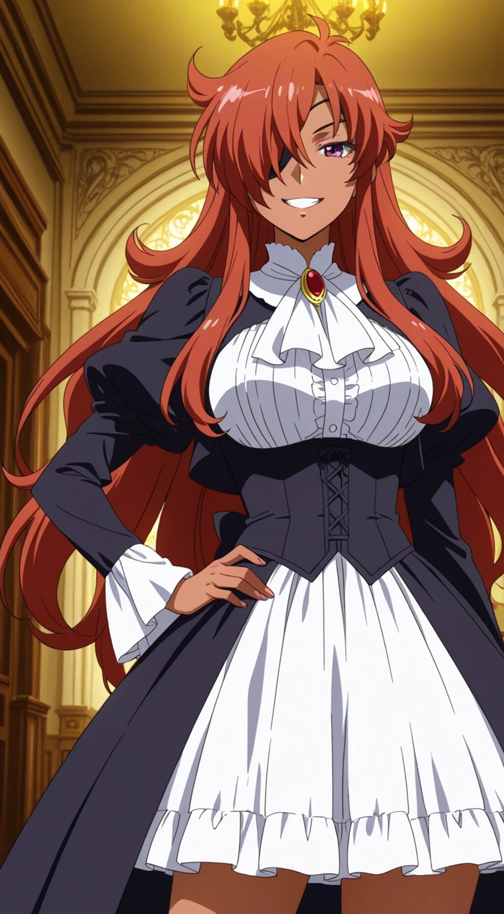 ゼロの使い魔　アンハルト＝ツェルプストウノアウグスタ・フレデリカ　✨