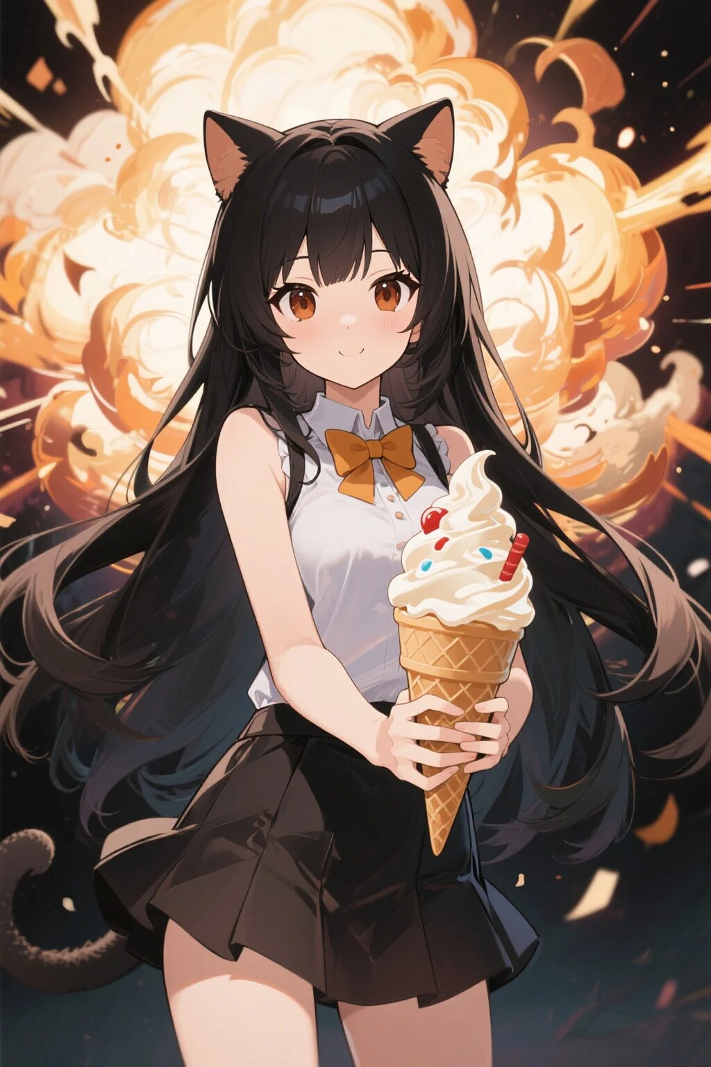 さくらちゃんの爆発ソフトクリーム