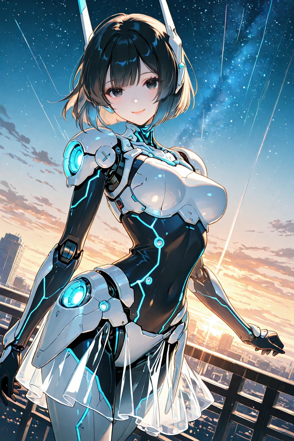 AXI-♀ Houselroid-黒曜 | の人気AIイラスト・グラビア