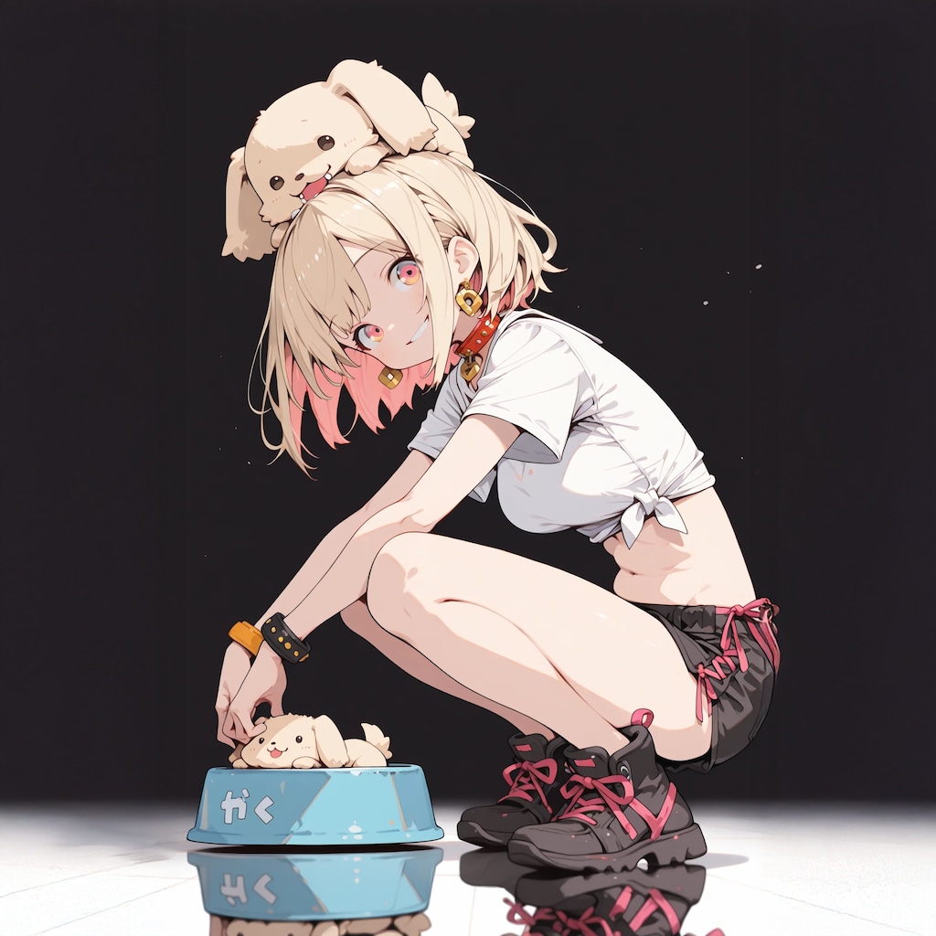 「小さいけど良く食べるんだ」