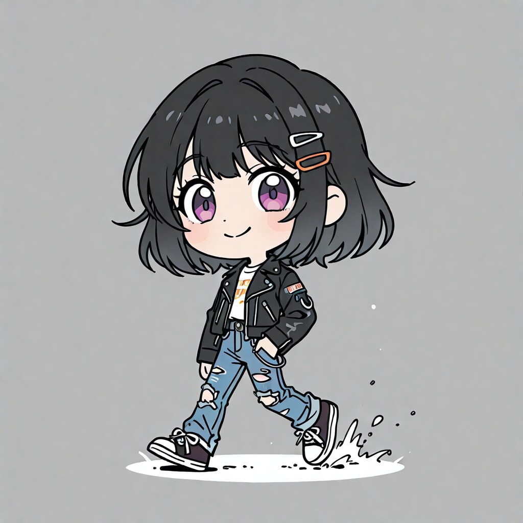 歩くパンクガール | の人気AIイラスト・グラビア