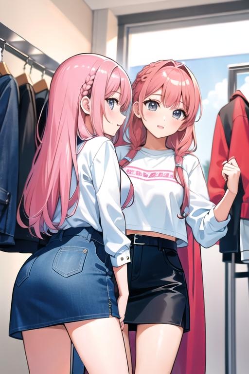 少しづつ背伸びをしたい双子姉妹