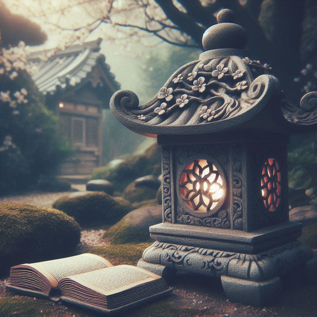 読書するいしころ