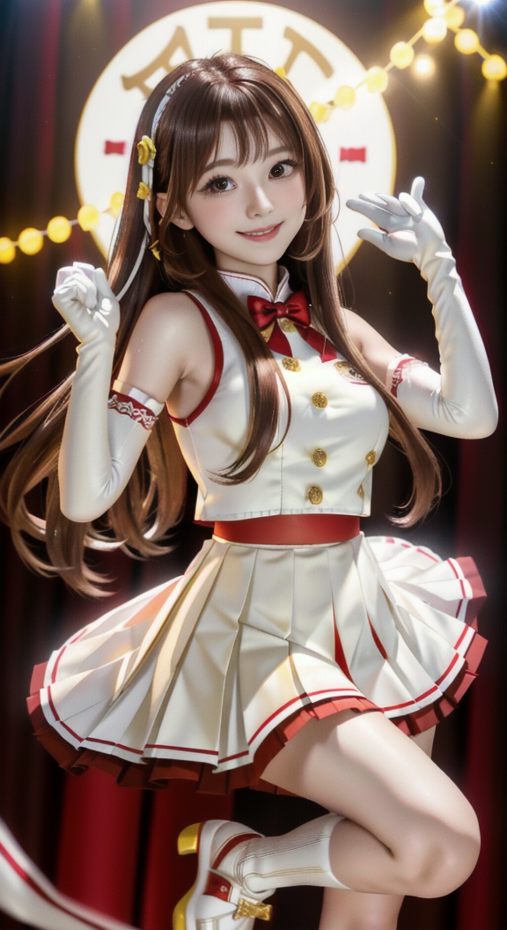アイドル風の彼女