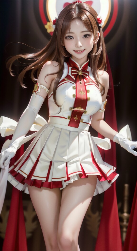 アイドル風の彼女