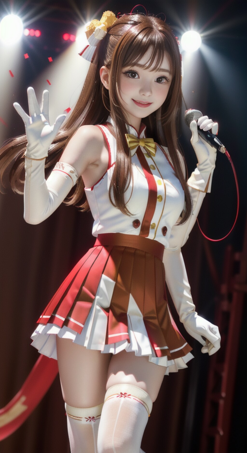 アイドル風の彼女