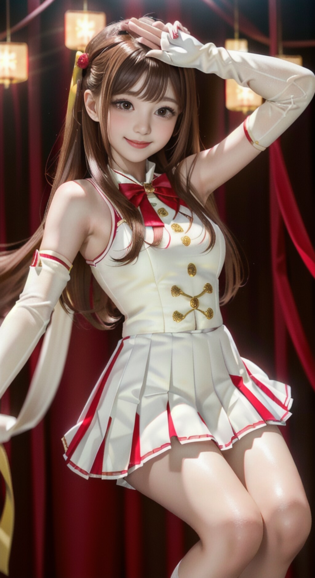アイドル風の彼女