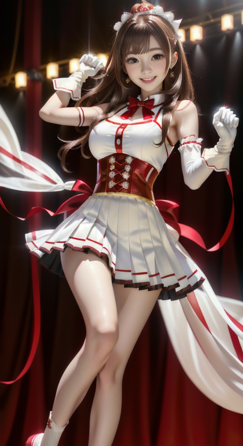 アイドル風の彼女