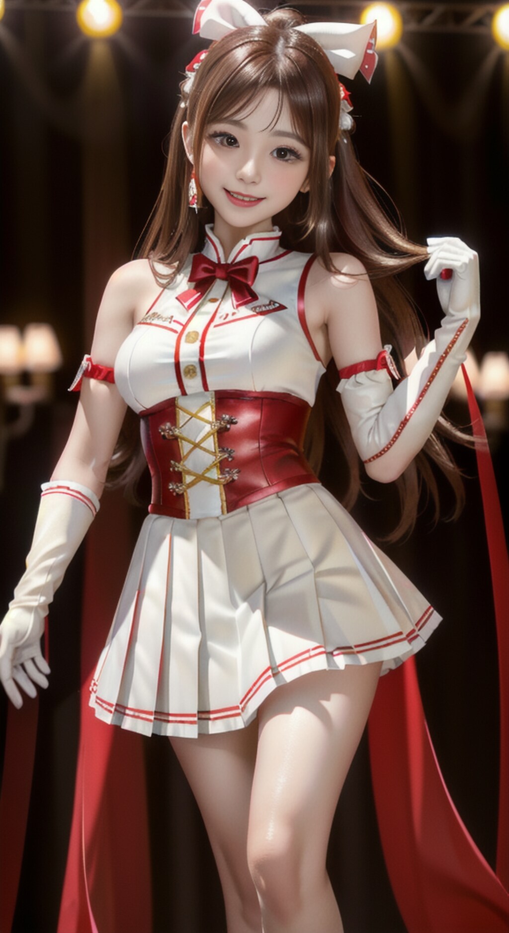 アイドル風の彼女