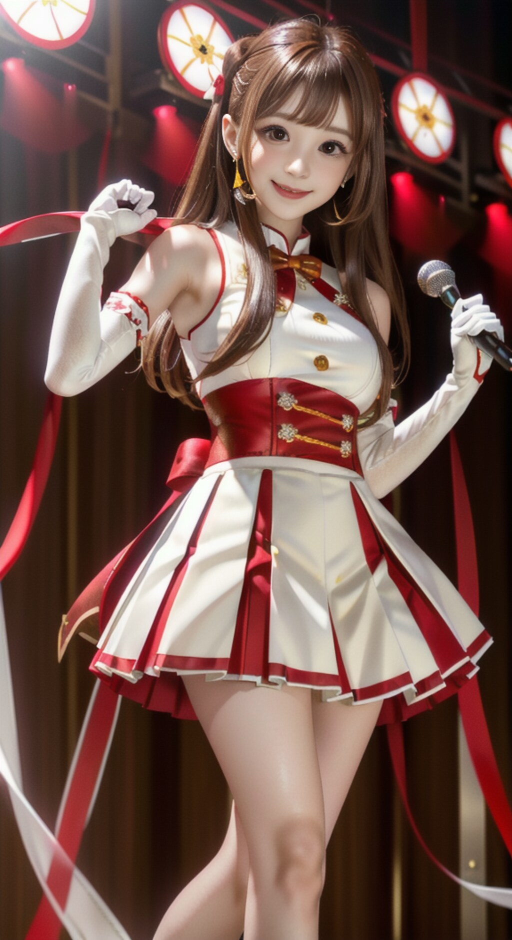 アイドル風の彼女