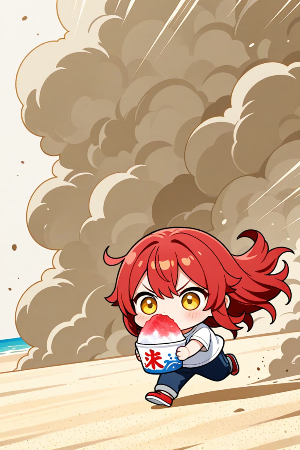 夏のスイーツ店へ急げー！