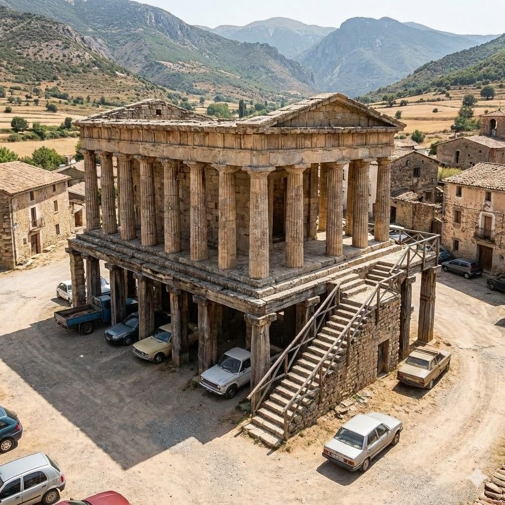 高床式ギリシャ神殿