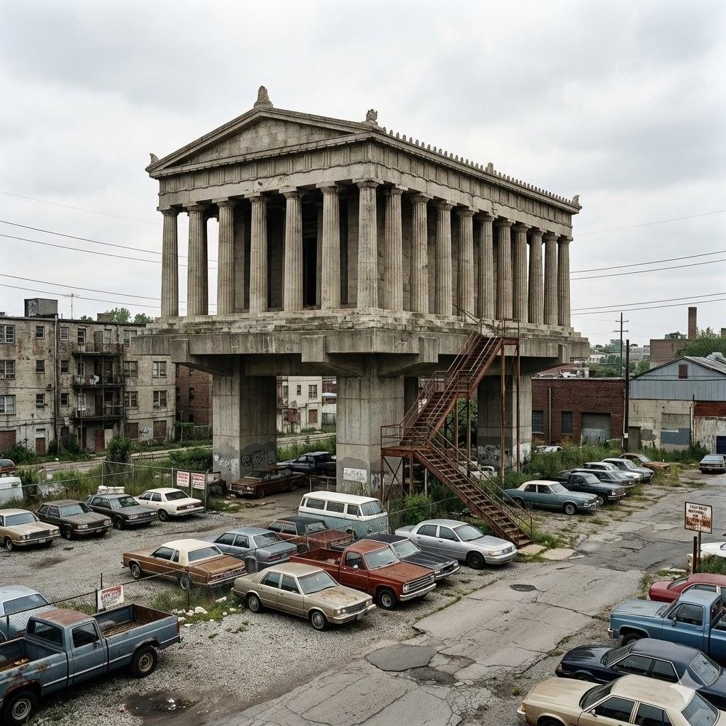 高床式ギリシャ神殿