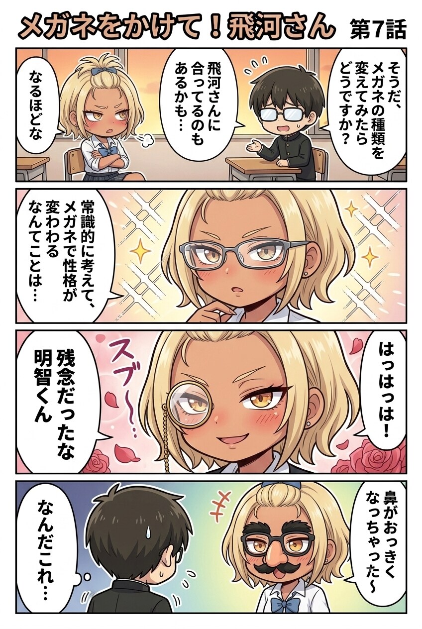 メガネをかけて！飛河さん　第7話