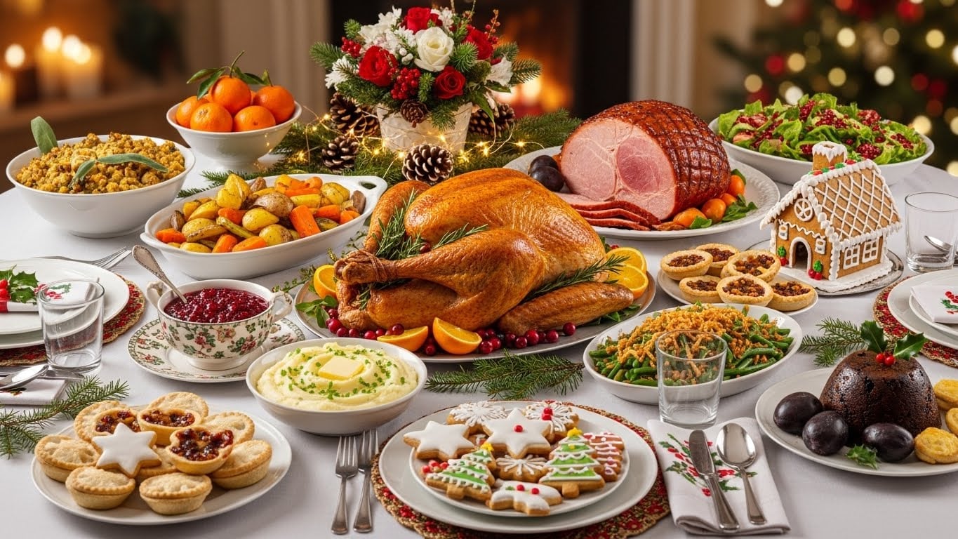 摩訶不思議食堂のクリスマスディナーコース | の人気AIイラスト・グラビア