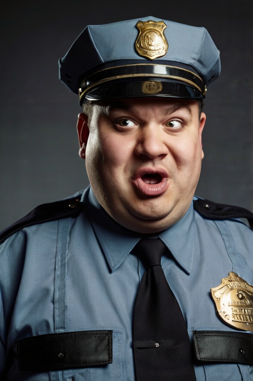 世間話が好きなポリス | の人気AIイラスト・グラビア