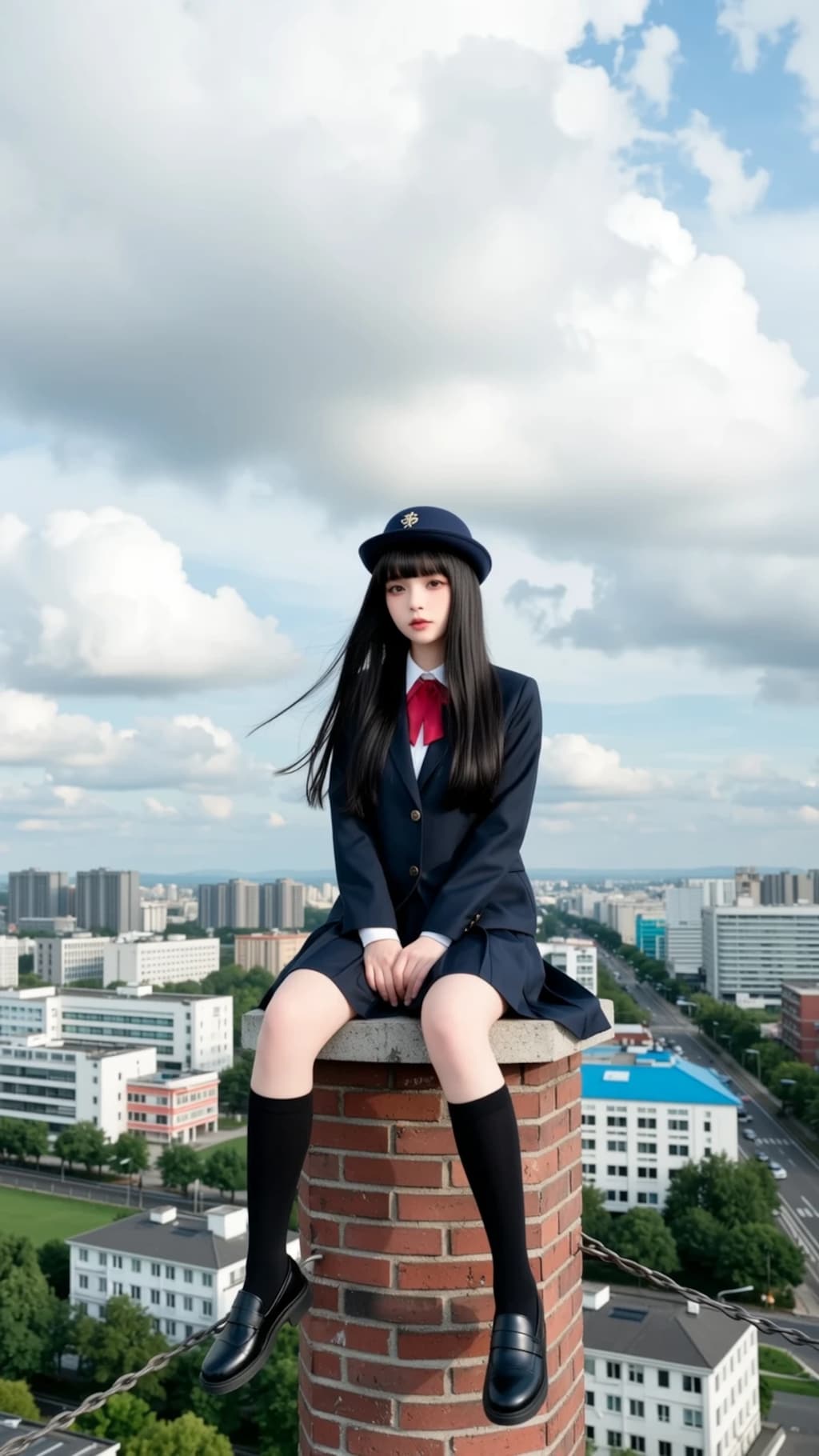 It's dangerous, so please get off.