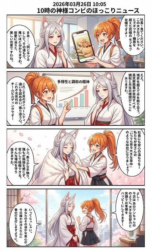 種族を超えた絆、安らぎの毛並み