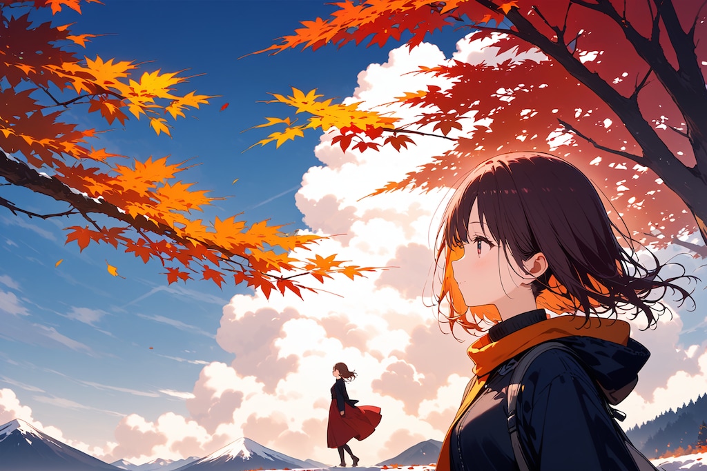 晩秋-風が冬を予告する