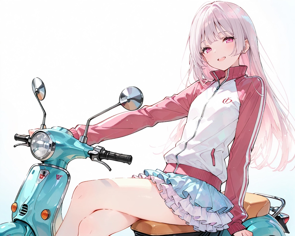 オリジナルLORAで生成・サクラ