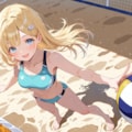 ビーチバレー 2枚目
