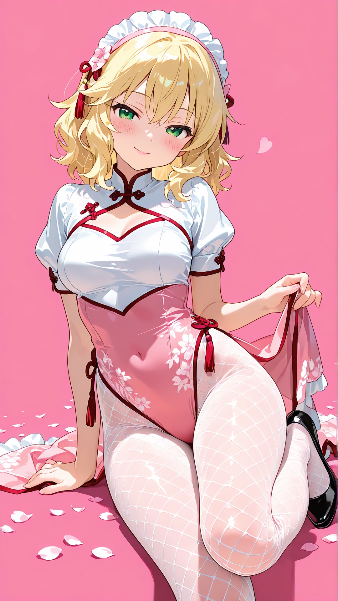 大人桃華ちゃまでチャイナ風レオタード
