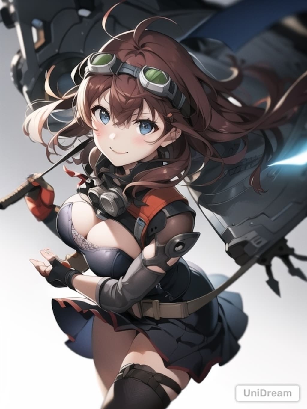 クロークマント展開準備！